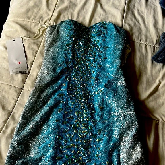 strapless open back dress Black Short Prom Dress Sparkly Birthday Party Dress Homecoming Dress f   formalgowns
